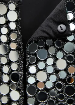 MANGO Topy*Top crop z kryształkami