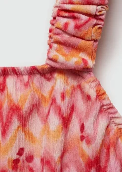 Dzieci MANGO Koszulki I Topy*Top crop ze wzorem