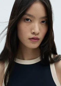 MANGO Topy*Top kontrastowe lamówki