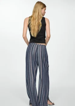 MANGO Topy*Top na ramiączkach dekolt w łódkę