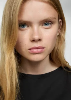 MANGO Topy*Top na ramiączkach dekolt w łódkę