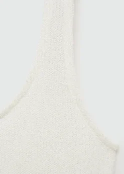 MANGO Topy*Top na ramiączkach z dzianiny