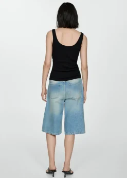 MANGO Topy*Top na ramiączkach z guzikami