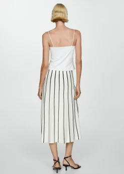 MANGO Topy*Top na ramiączkach z prostym dekoltem