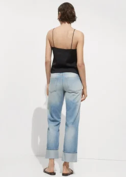 MANGO Topy*Top satynowy na ramiączkach