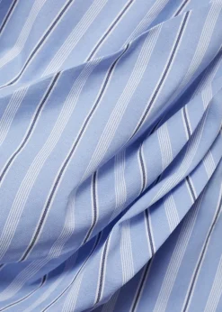 MANGO Topy*Top w paski o asymetrycznym kroju z drapowaniem