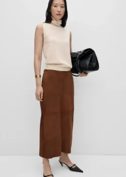 MANGO Topy|Kamizelki*Top wełniany z golfem