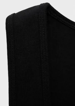 MANGO Topy*Top z bawełny na szerokich ramiączkach