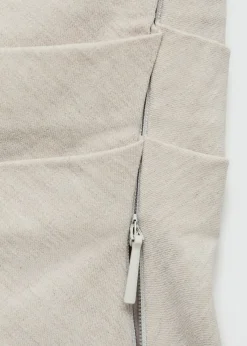 MANGO Topy*Top z odkrytymi ramionami i drapowaniem