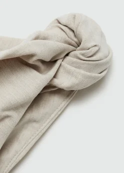 MANGO Topy*Top z odkrytymi ramionami i drapowaniem