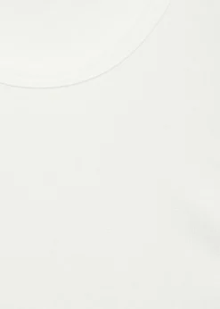 MANGO Topy*Top z satynowymi wstawkami