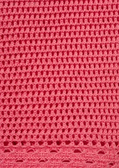 MANGO Topy*Top z szydełkowej dzianiny