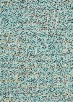 MANGO Topy*Top z tweedu z postrzępionym wykończeniem