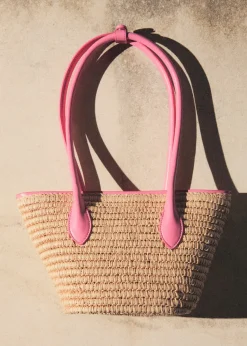 MANGO Torebki*Torba koszyk z naturalnych włókien