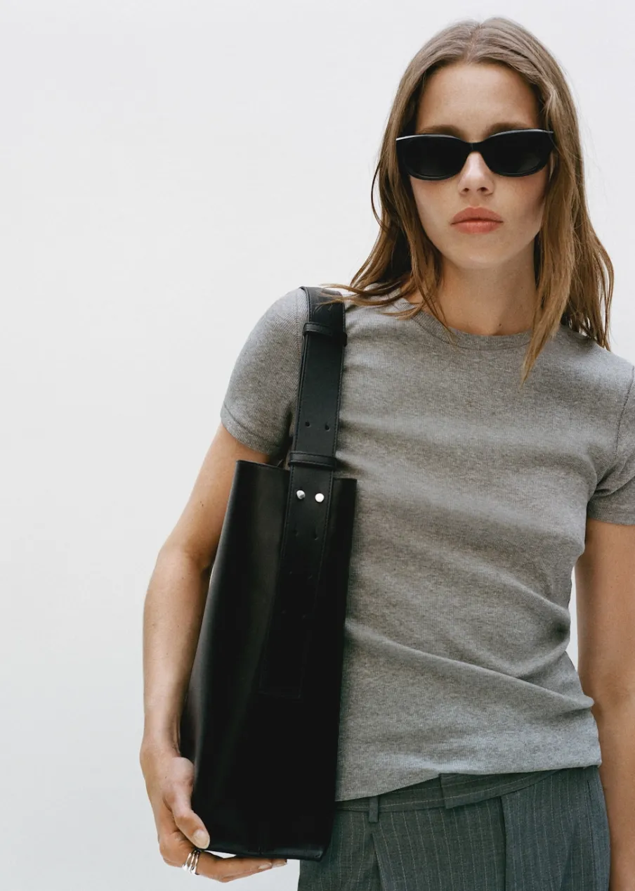 MANGO Torebki*Torba shopper z krótkimi uchwytami