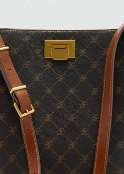 MANGO Torebki*Torba shopper z metalowym detalem