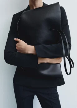 MANGO Torebki*Torba shopper z metalowym detalem