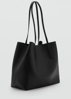 MANGO Torebki*Torba shopper z wytłaczaną teksturą
