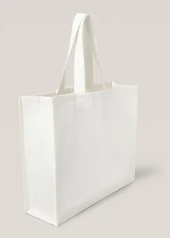 MANGO Akcesoria Łazienkowe*Torba tote z bawełny