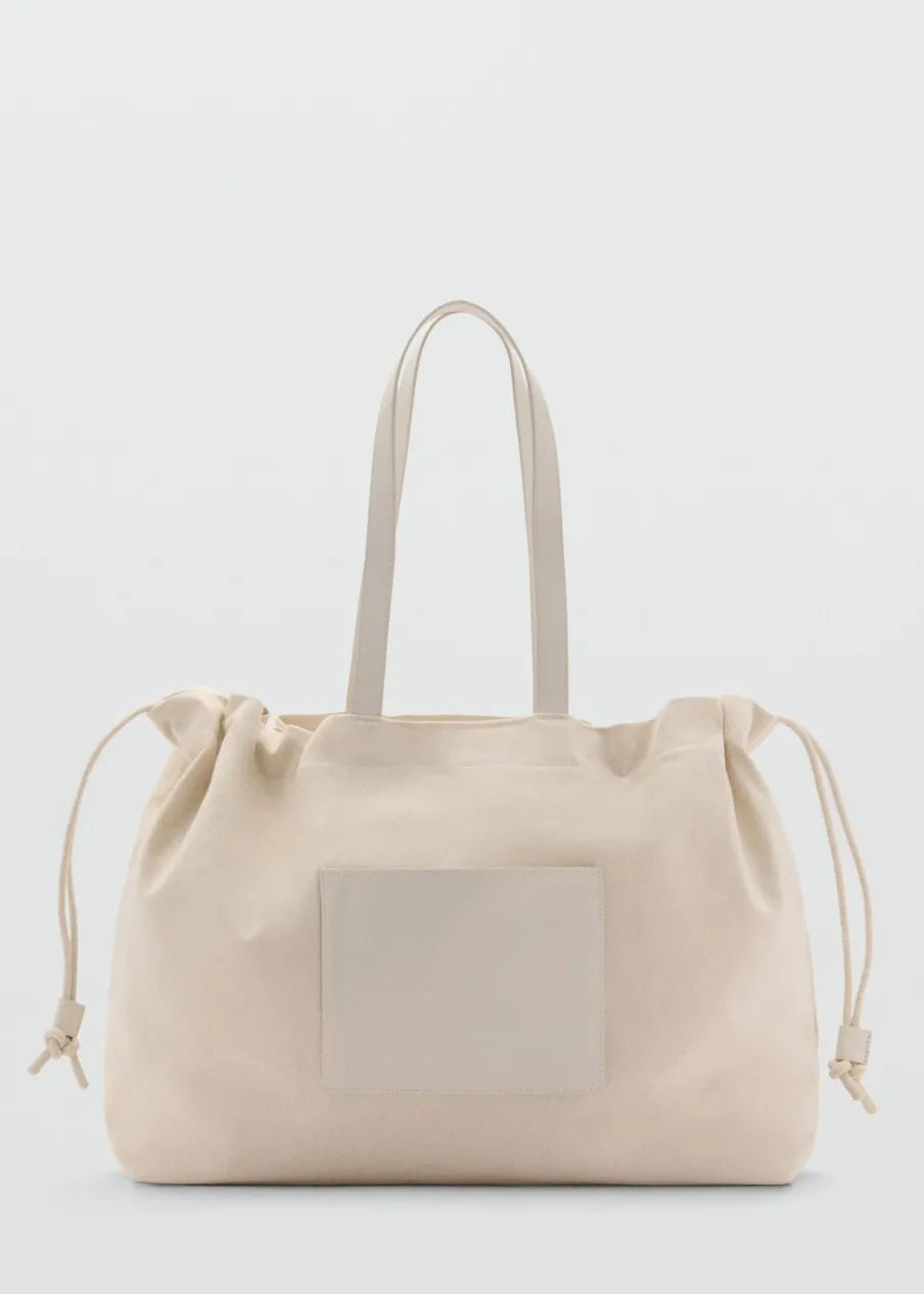 MANGO Torebki*Torba typu shopper z mieszanki skóry