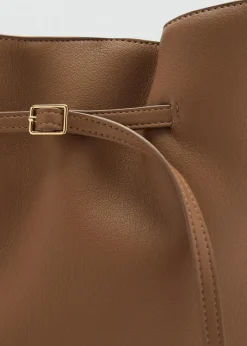 MANGO Torebki*Torebka bucket z klamrą