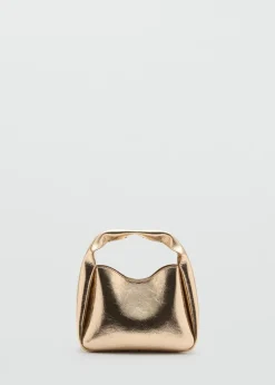 MANGO Torebki*Torebka do ręki w metalicznym kolorze