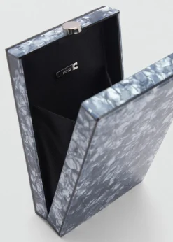 MANGO Torebki*Torebka do ręki w siateczce z kryształków