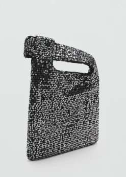 MANGO Torebki*Torebka do ręki z cekinami