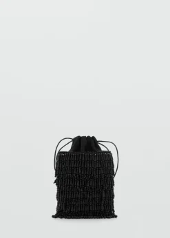 MANGO Torebki*Torebka do ręki z koralikami