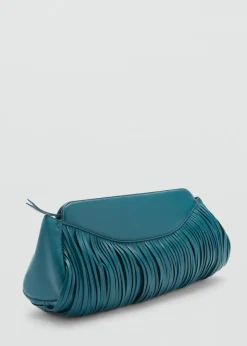 MANGO Torebki|Akcesoria Skórzane*Torebka do ręki ze skóry