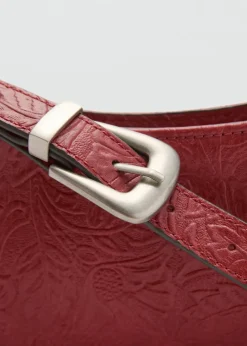 MANGO Torebki*Torebka na ramię z fakturą