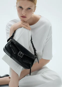 MANGO Torebki*Torebka na ramię z klamrą