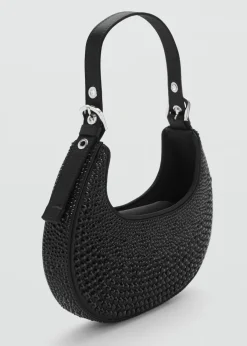 MANGO Torebki*Torebka na ramię z kryształkami