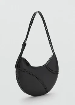 MANGO Torebki*Torebka na ramię z ozdobnymi dziurkami