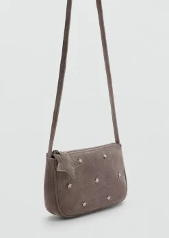 Dzieci MANGO Torebki*Torebka skórzana z ćwiekami gwiazdkami
