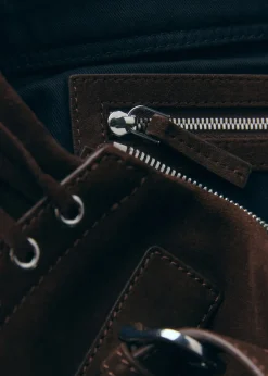 MANGO Torebki*Torebka skórzana z wiązaniami