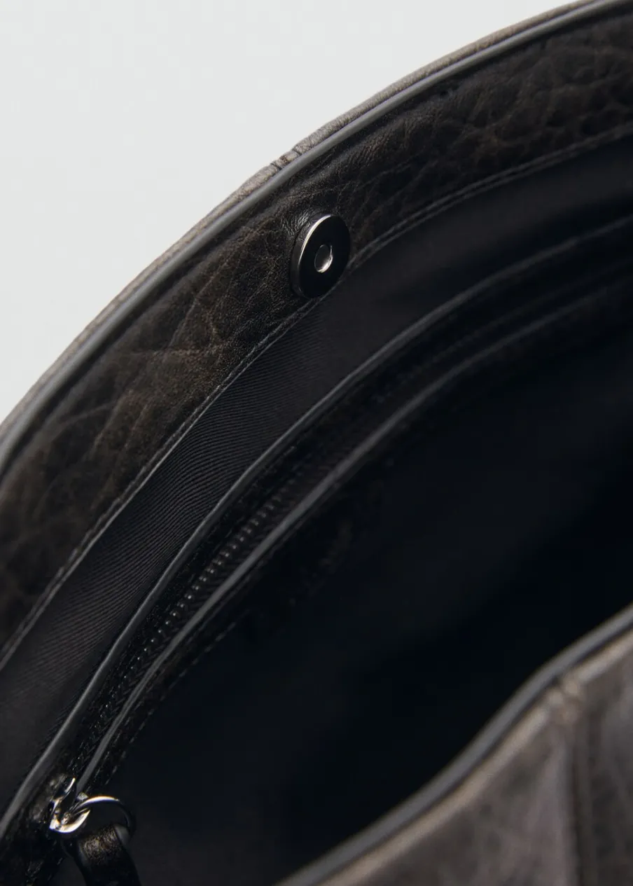 MANGO Torebki*Torebka typu bucket z imitacji skóry