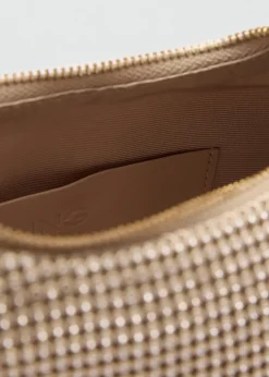 MANGO Torebki*Torebka z dwoma uchwytami i kryształkami