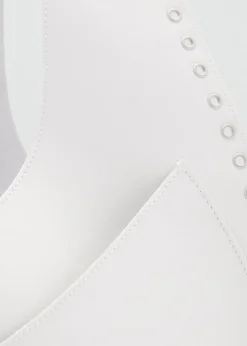 MANGO Torebki|Akcesoria Skórzane*Torebka z dziurkowanej skóry