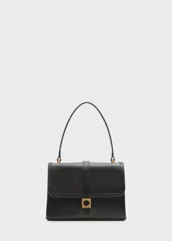 MANGO Torebki|Akcesoria Skórzane*Torebka z klapą 100% skóra