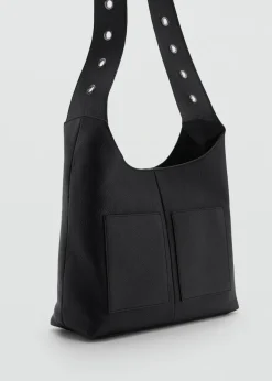 MANGO Torebki*Torebka z ćwiekami i metalową rączką