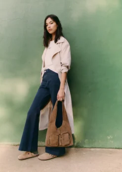 MANGO Torebki*Torebka ze skóry dwoiny