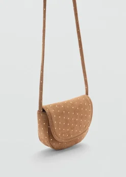 Dzieci MANGO Torebki*Torebka ze skóry w groszki