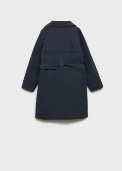 Dzieci MANGO Płaszcze I Kurtki*Trencz klasyczny z paskiem