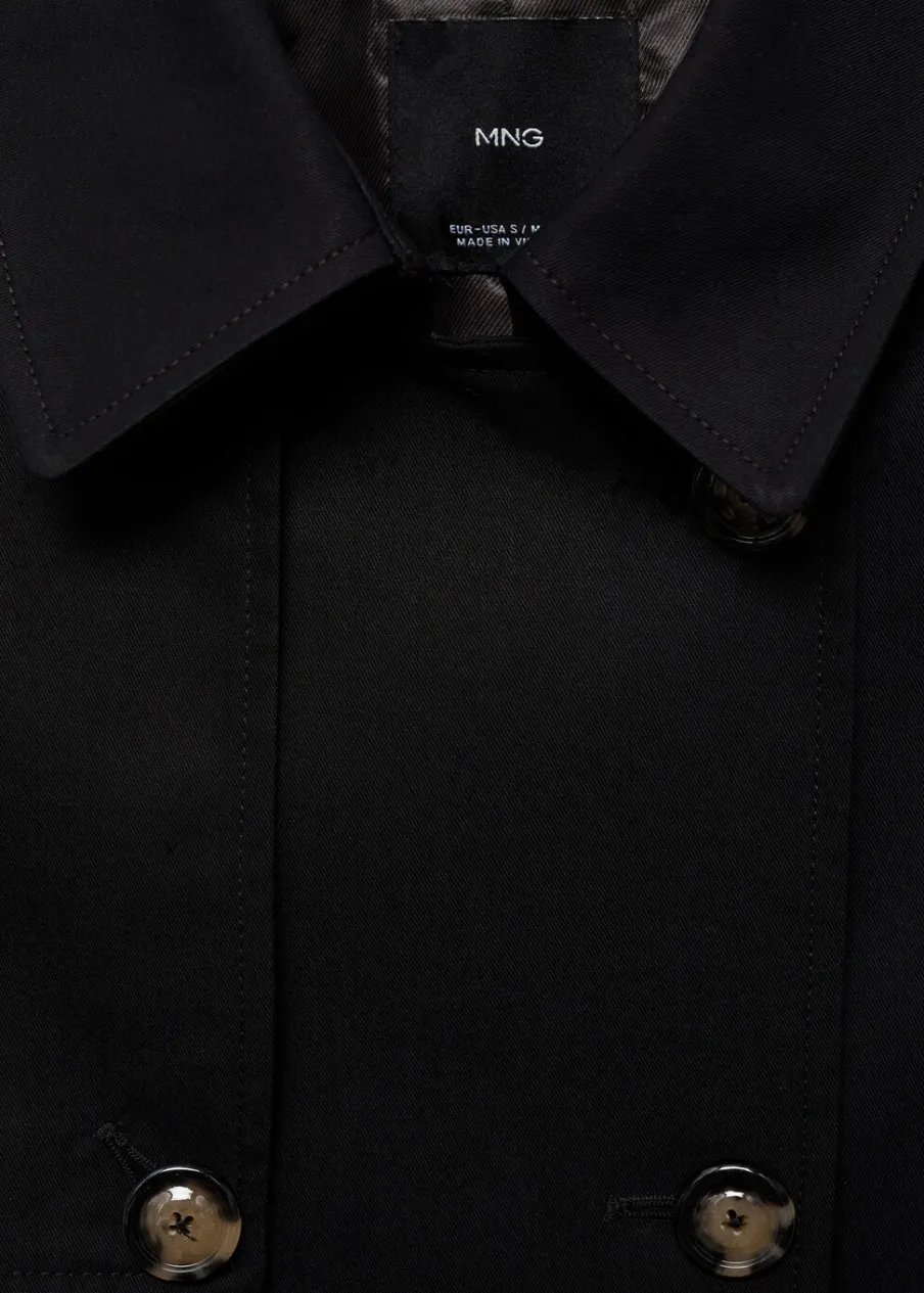 MANGO Płaszcze*Trencz klasyczny z paskiem