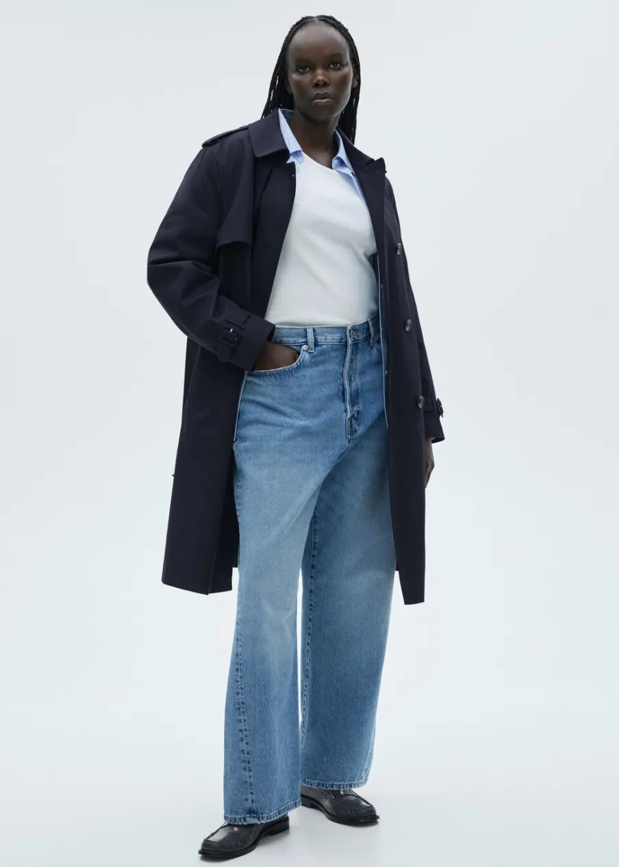 MANGO Płaszcze*Trencz klasyczny z paskiem