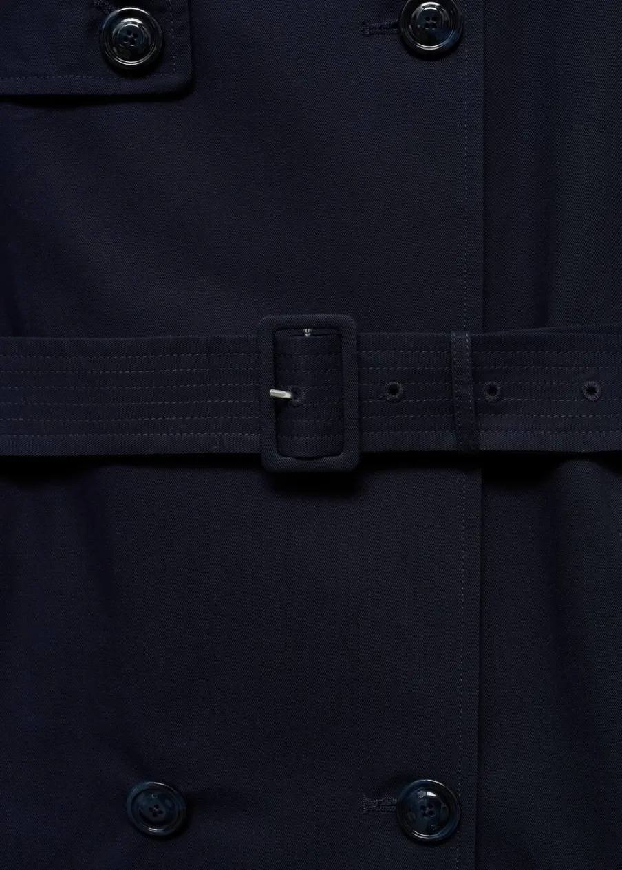 MANGO Płaszcze*Trencz klasyczny z paskiem