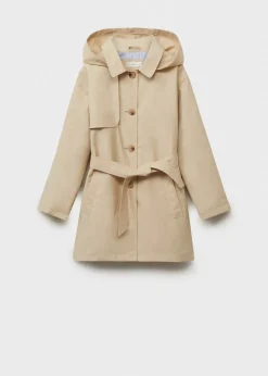 Dzieci MANGO Płaszcze I Kurtki*Trencz na guziki