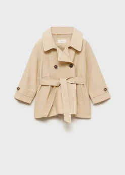 Dzieci MANGO Płaszcze*Trencz na guziki