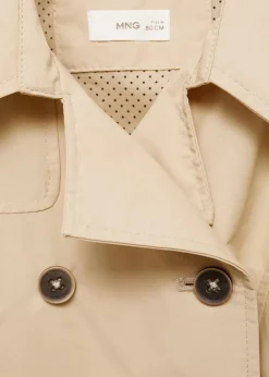 Dzieci MANGO Płaszcze*Trencz na guziki